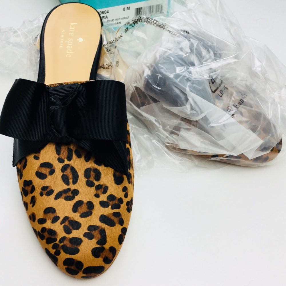 Kate Spade Calf Hair Mules 7.5 - Picture 4 of 5